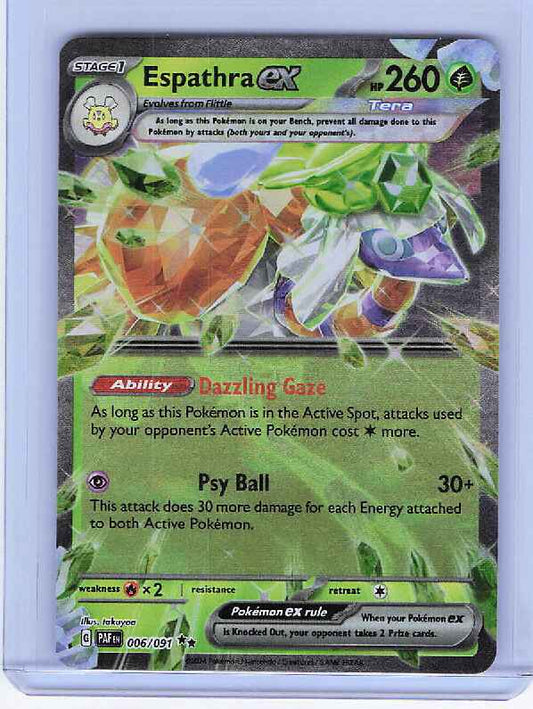 Espathra ex #006/091 SV: Paldean Fates