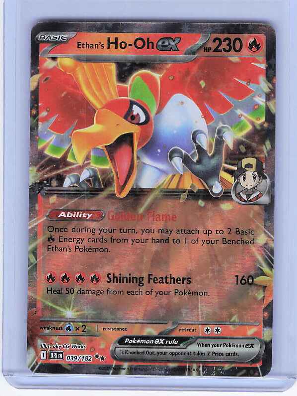 Ethan's Ho-Oh ex #039/182 SV10: Destined Rivals