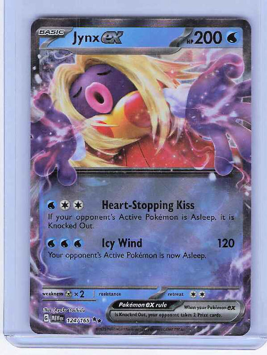 Jynx ex #124/165 SV: Scarlet & Violet 151