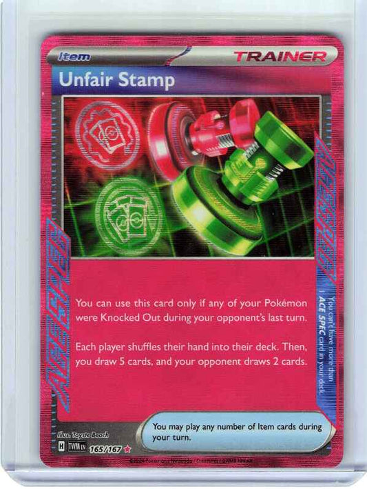 Unfair Stamp #165/167 SV06: Twilight Masquerade