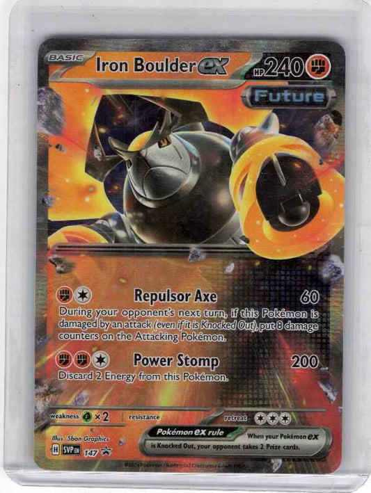 Iron Boulder ex #147 SV: Scarlet & Violet Promo Cards