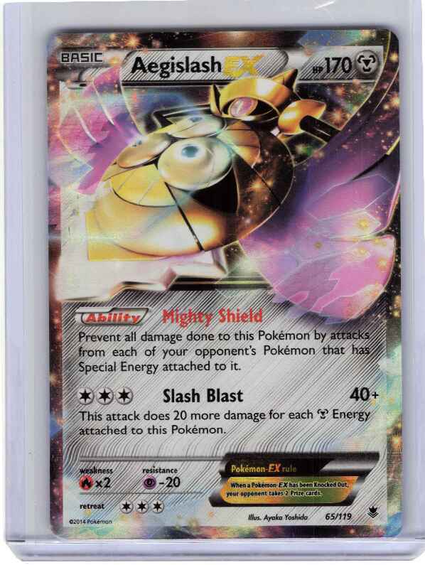 Aegislash EX #65/119: XY Phantom Forces