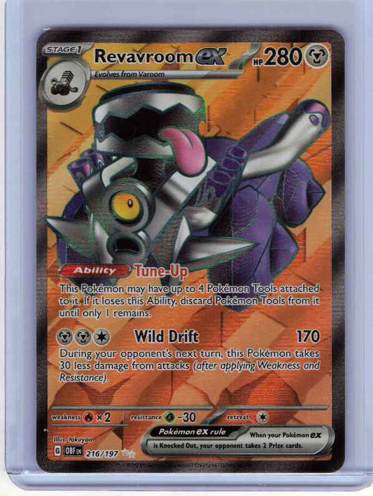 Revavroom ex #216/197 SV03: Obsidian Flames