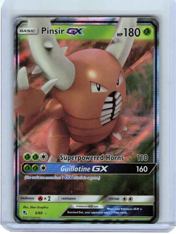 Pinsir GX #6/68: Hidden Fates