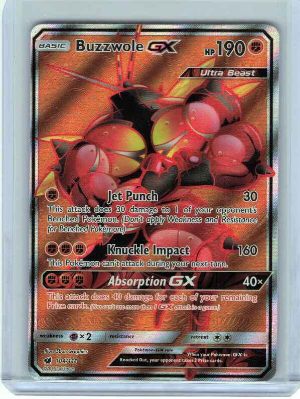 Buzzwole GX #SV68/SV94: Hidden Fates Shiny Vault