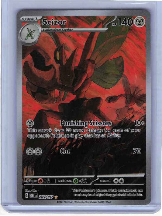 Scizor #205/197 SV03: Obsidian Flames