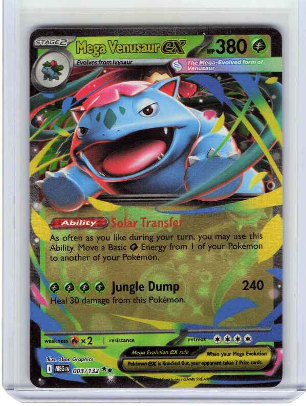 Mega Venusaur ex #003/132 ME01: Mega Evolution