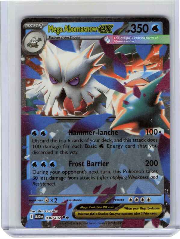 Mega Abomasnow ex #036/132 ME01: Mega Evolution
