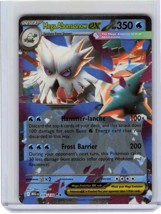 Mega Abomasnow ex #036/132 ME01: Mega Evolution