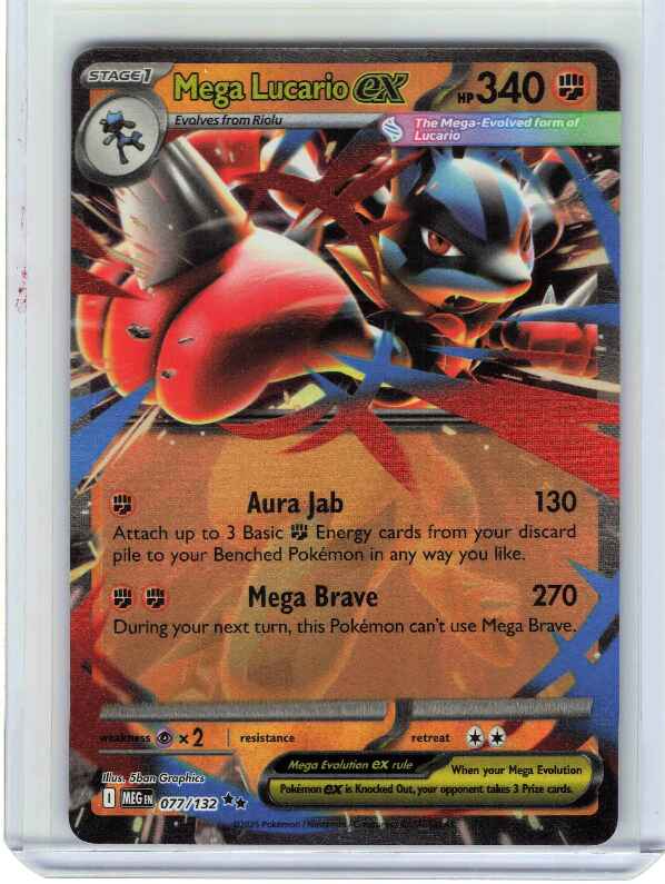 Mega Lucario ex #077/132 ME01: Mega Evolution
