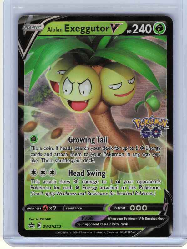 Alolan Exeggutor V #SWSH225 SWSH: Sword & Shield Promo Cards