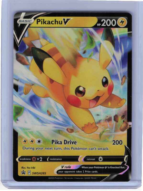 Pikachu V #SWSH285 SWSH: Sword & Shield Promo Cards