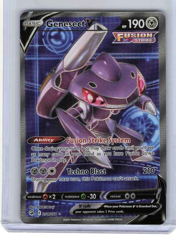 Genesect V (Full Art) #254/264 SWSH08: Fusion Strike