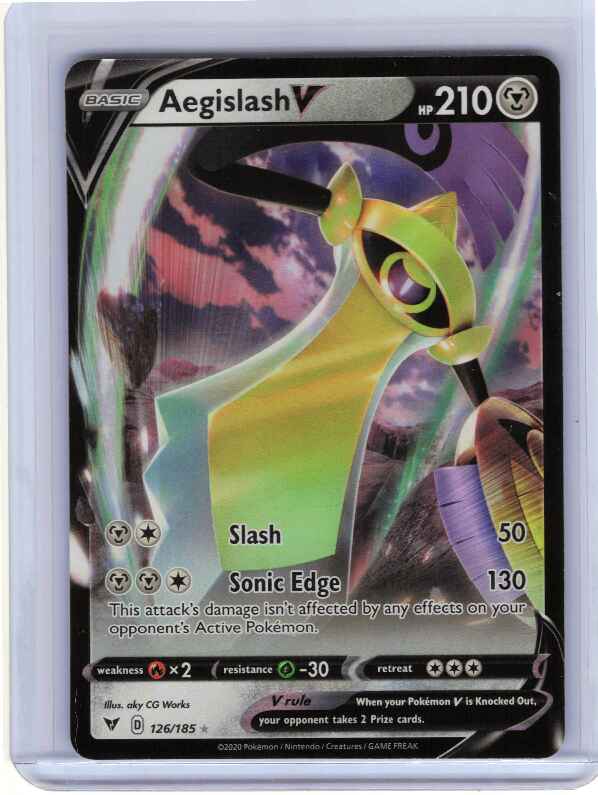 Aegislash V #126/185 SWSH04: Vivid Voltage