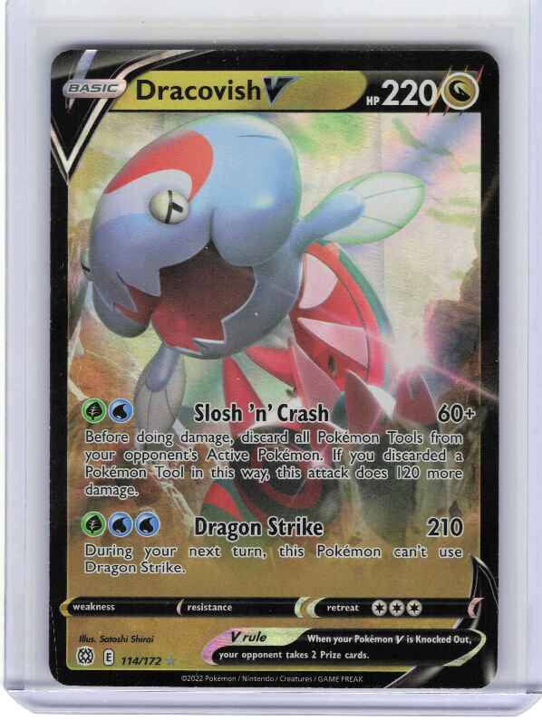 Dracovish V #114/172 SWSH09: Brilliant Stars