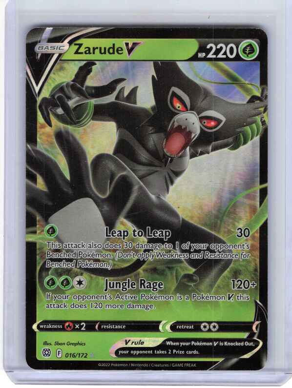 Zarude V #016/172 SWSH09: Brilliant Stars