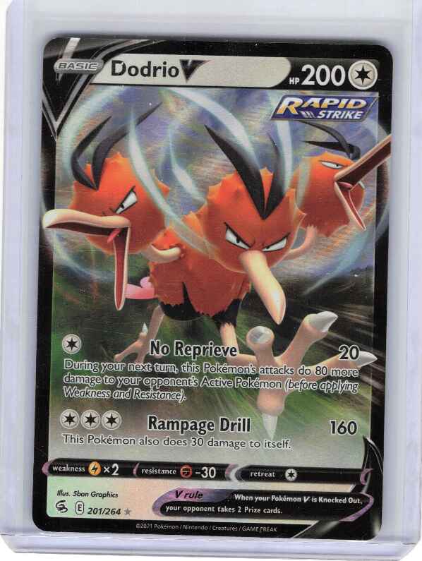 Dodrio V #201/264 SWSH08: Fusion Strike