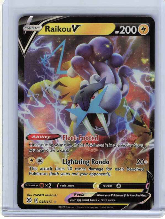 Raikou V #048/172 SWSH09: Brilliant Stars
