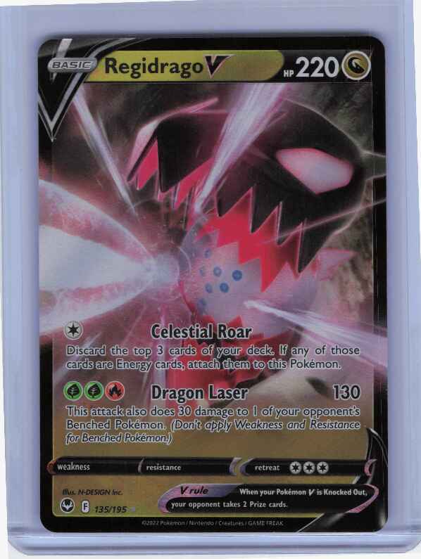 Regidrago V #135/195 SWSH12: Silver Tempest