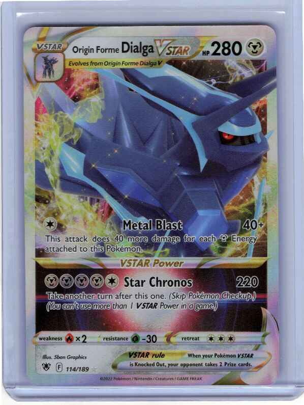 Origin Forme Dialga VSTAR #114/189 SWSH10: Astral Radiance