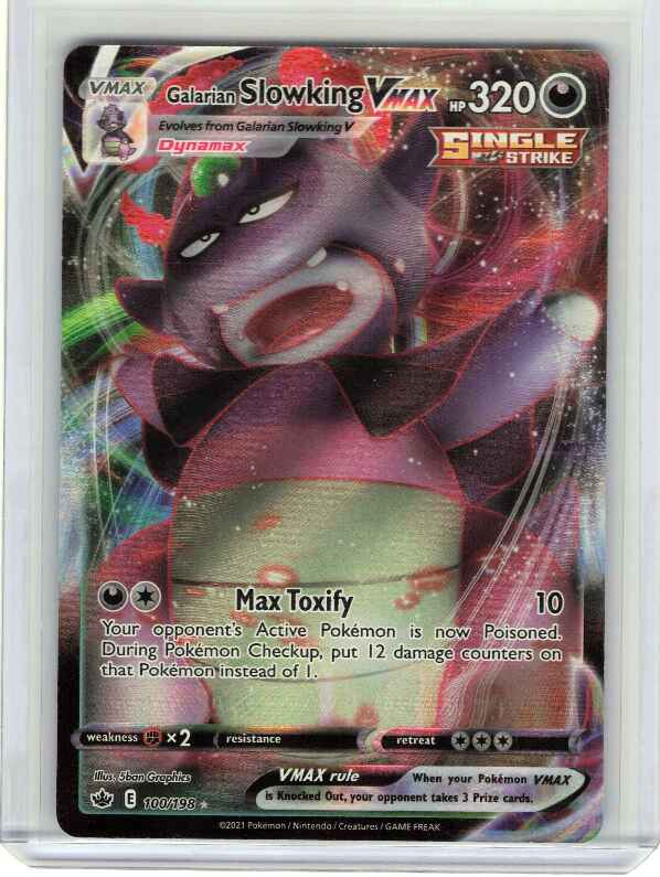 Galarian Slowking VMAX #100/198 SWSH06: Chilling Reign