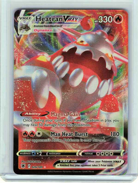 Heatran VMAX #026/189 SWSH10: Astral Radiance