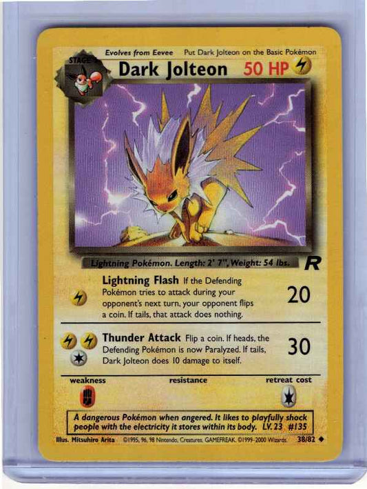 Dark Jolteon #38/82: Team Rocket