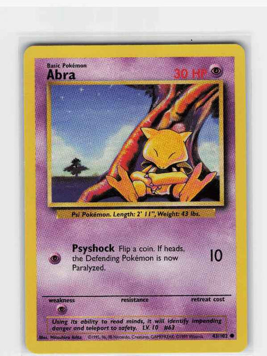Abra #043/102: Base Set