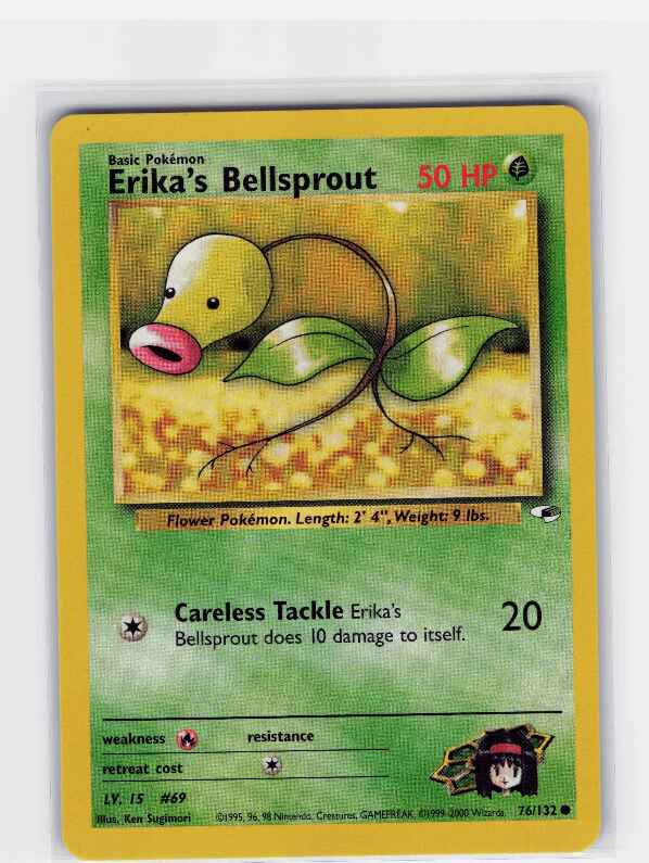 Erika's Bellsprout #076/132: Gym Heroes