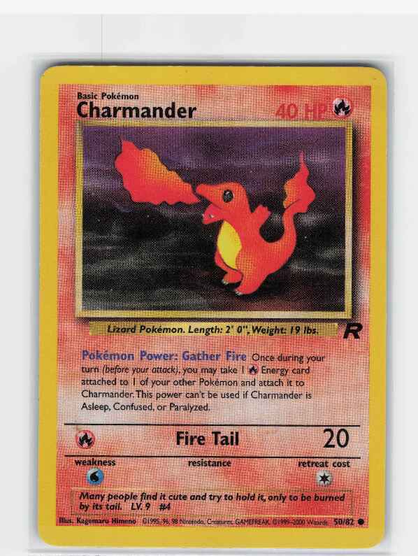 Charmander #50/82: Team Rocket