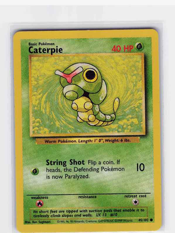 Caterpie #068/130: Base Set 2