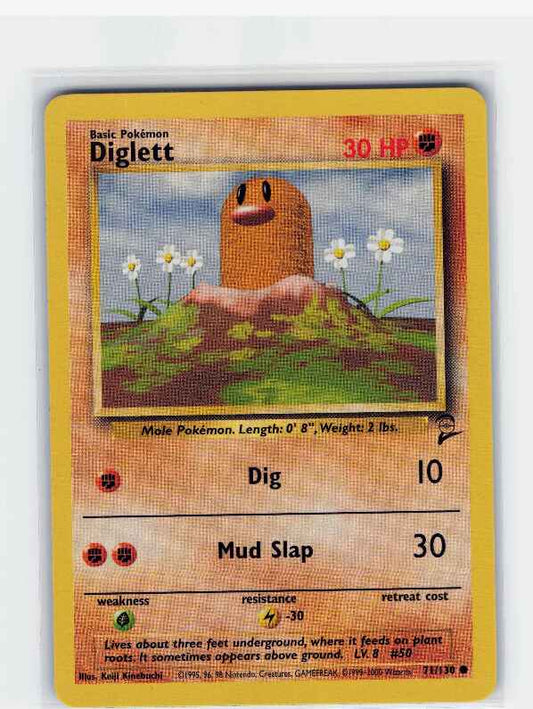 Diglett #071/130: Base Set 2