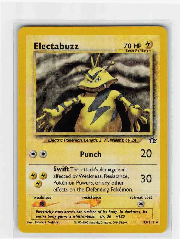 Electabuzz #033/111: Neo Genesis