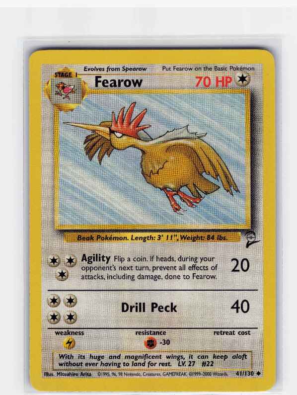 Fearow #041/130: Base Set 2