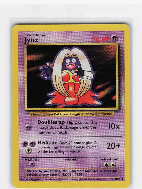 Jynx #031/102: Base Set