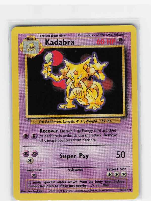 Kadabra #032/102: Base Set