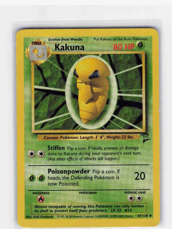 Kakuna #047/130: Base Set 2