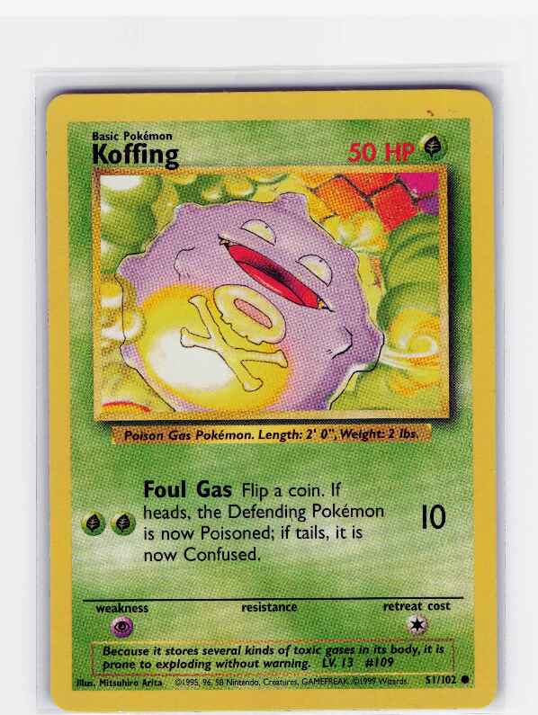 Koffing #051/102: Base Set