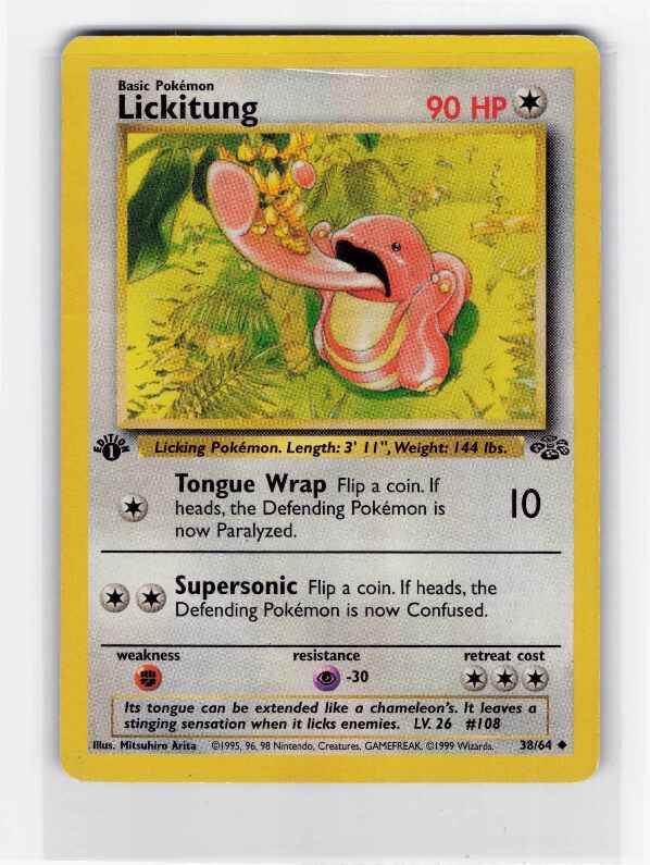 Lickitung #38/64: Jungle