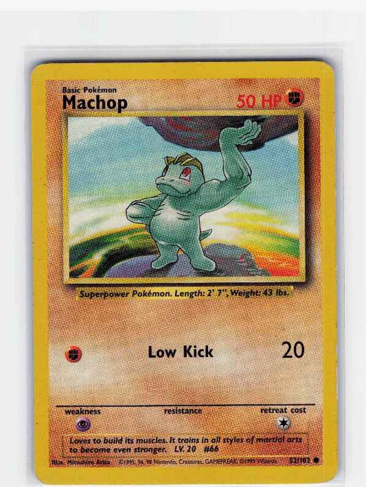 Machop #052/102: Base Set