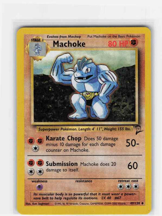 Machoke #049/130: Base Set 2