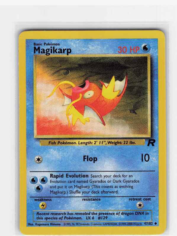 Magikarp #47/82: Team Rocket