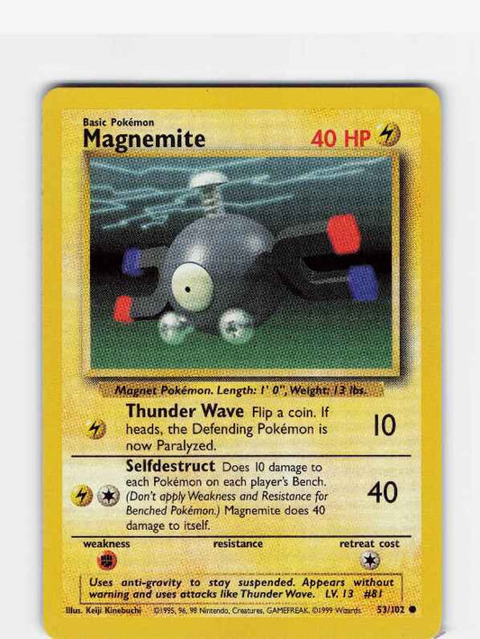 Magnemite #053/102: Base Set