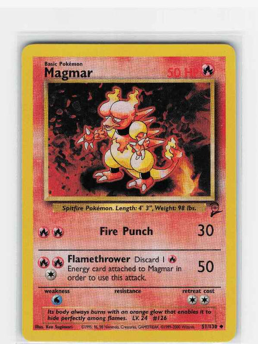 Magmar #051/130: Base Set 2