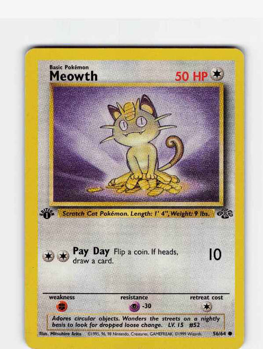 Meowth #56/64: Jungle