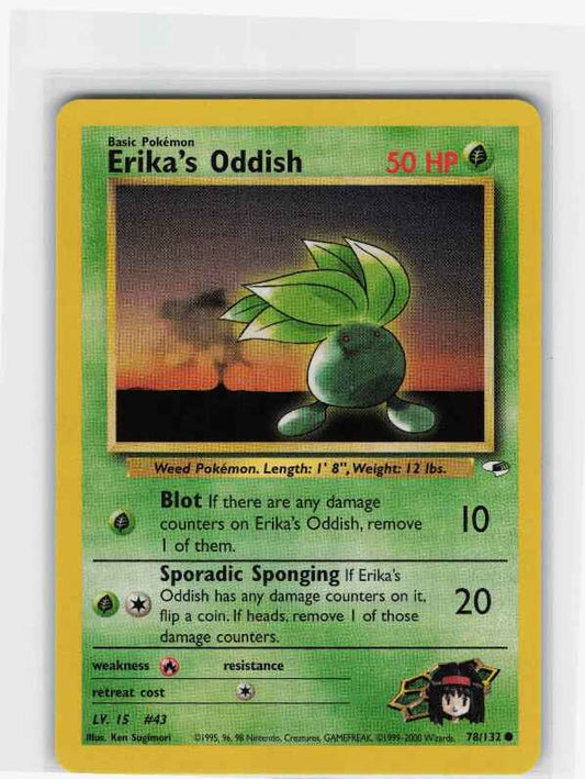Erika's Oddish #078/132: Gym Heroes