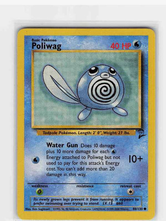 Poliwag #088/130: Base Set 2