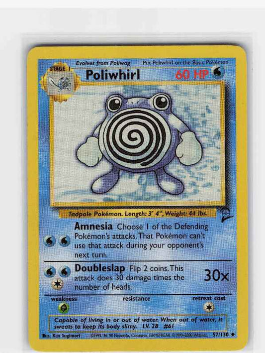 Poliwhirl #057/130: Base Set 2
