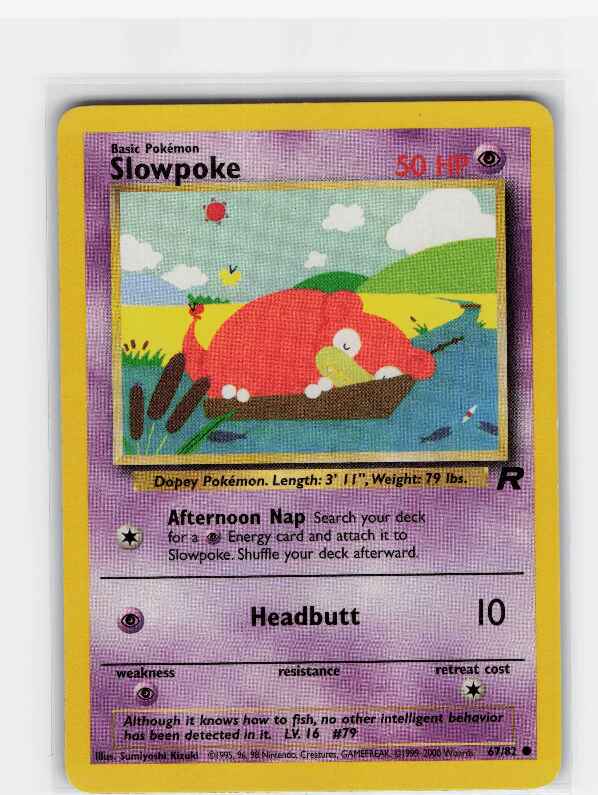 Slowpoke #67/82: Team Rocket