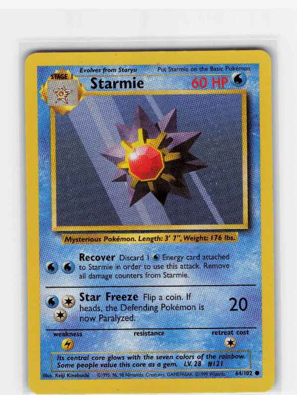 Starmie #064/102: Base Set